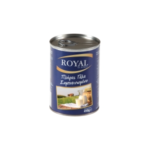 ROYAL EVAPORATED MILK WHOLE FAT CONDENSED 7,5% 410g