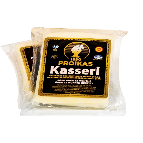 KASSERI CHEESE P.D.O. OVER 12 MONTHS MATURED PROIKAS FROM SOHOS 250g