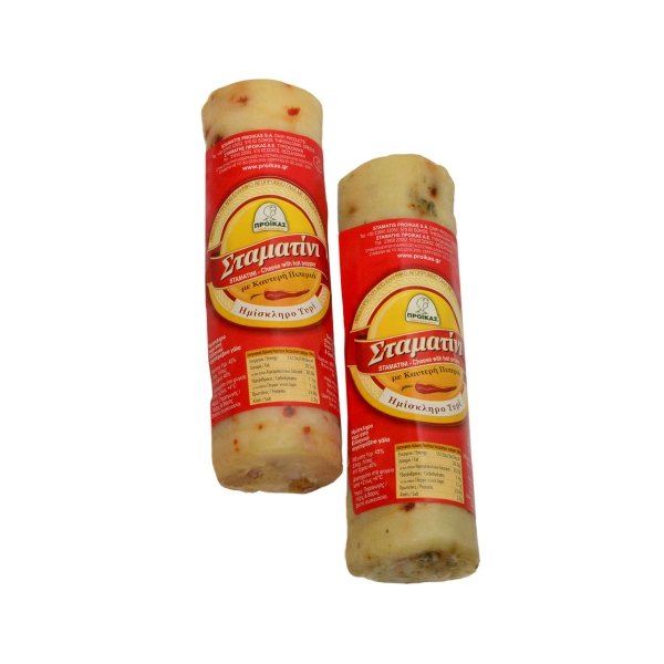 STAMATINI SEMI-HARD CHEESE WITH HOT PEPPER R.W.