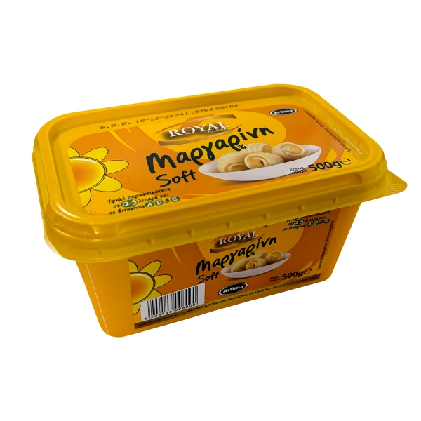 MARGARINE WITH BUTTER 60%FAT ROYAL 500G