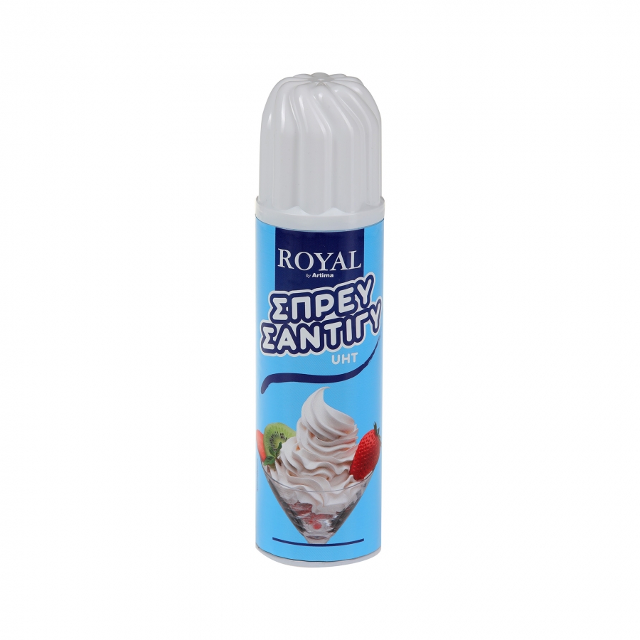 ROYAL CHANTILLY CREAM SPRAY UHT WITH VEGETABLE FAT 250g