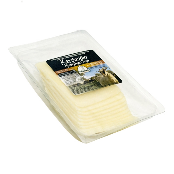 SEMI-HARD CHEESE FROM GOAT MILK PROIKAS SLICES 200g