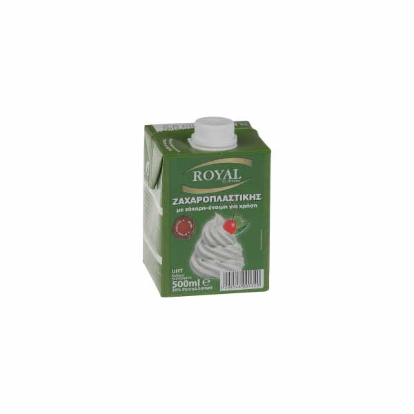 ROYAL WHIPPING 500ML VEGETABLE FAT 26%