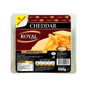 ROYAL RED CHEDDAR 50% SLICES 500g