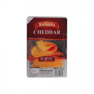 ROLANDA RED CHEDDAR 50% SLICES 200g