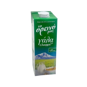 TO OREINO MAS MILK LIGHT UHT 1,5% 1L