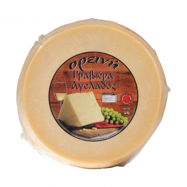 GRAVIERA CHEESE FROM COW&#039;S MILK 45% FAT