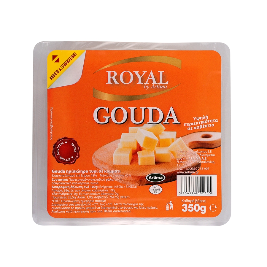 ROYAL GOUDA 48% PIECE 350g