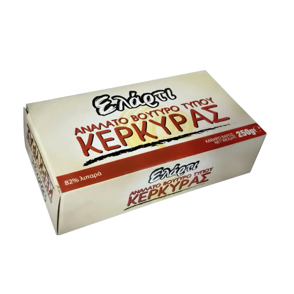 ΕΛΑΡΤΙ ΑΝΑΛΑΤΟ ΒΟΥΤΥΡΟ ΤΥΠΟΥ ΚΕΡΚΥΡΑΣ 82% 250g