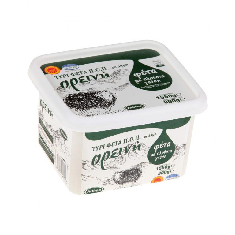 ΟΡΕΙΝΗ ΤΥΡΙ ΦΕΤΑ Π.Ο.Π. 800g