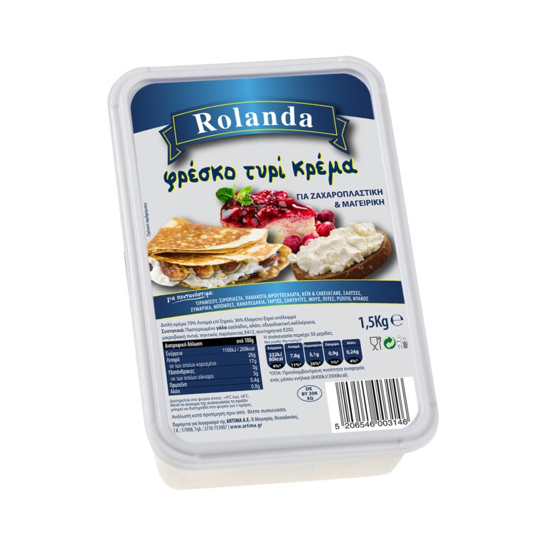 ROLANDA ΤΥΡΙ ΚΡΕΜΑ 70% 1,5kg