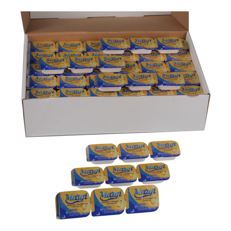 MARGI ΜΑΡΓΑΡΙΝΗ ¾ ΜΕΡΙΔΑ 10g (100x10g/ΚΙΒΩΤΙΟ)