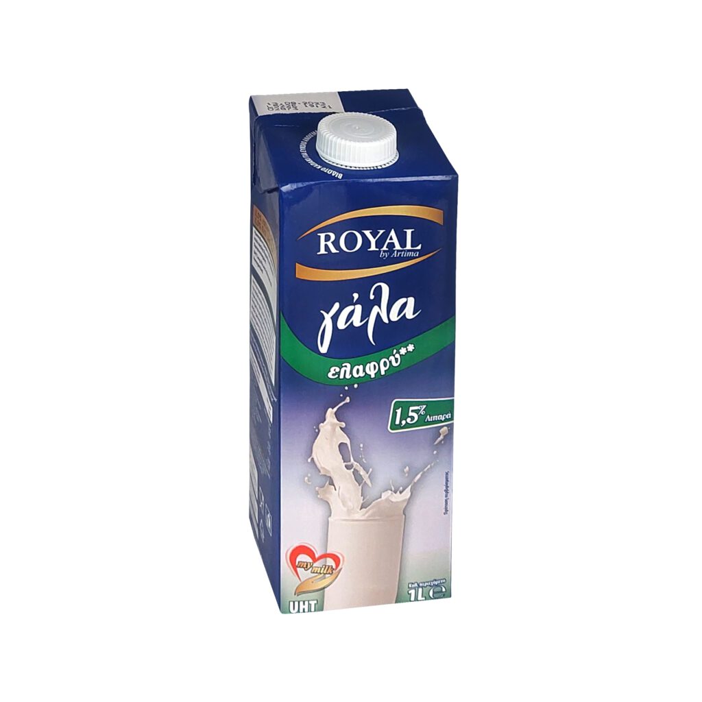 ROYAL LIGHT UHT MILK 1.5% 1L