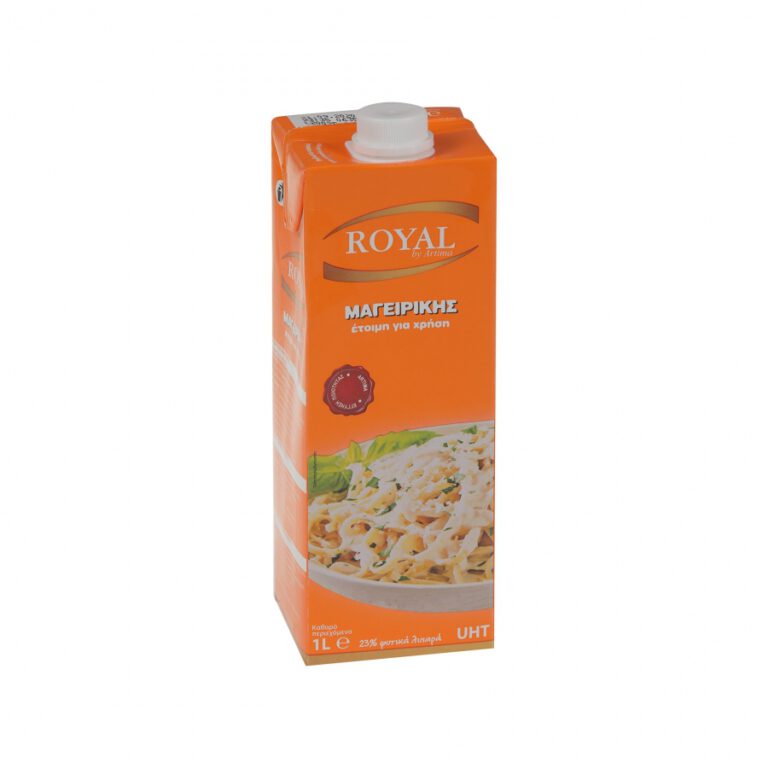 ROYAL ΜΑΓΕΙΡΙΚΗΣ UHT 23% ΦΥΤΙΚΑ ΛΙΠΑΡΑ 1L