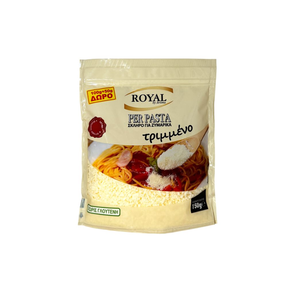 ROYAL PER PASTA ΤΡΙΜΜΕΝΟ ΓΙΑ ΖΥΜΑΡΙΚΑ 150g