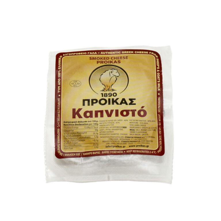 ΚΑΠΝΙΣΤΟ ΗΜΙΣΚΛΗΡΟ ΤΥΡΙ ΠΡΟΙΚΑΣ ΤΥΡΙ 200g