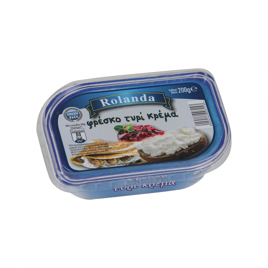 ROLANDA ΤΥΡΙ ΚΡΕΜΑ 70% 200g