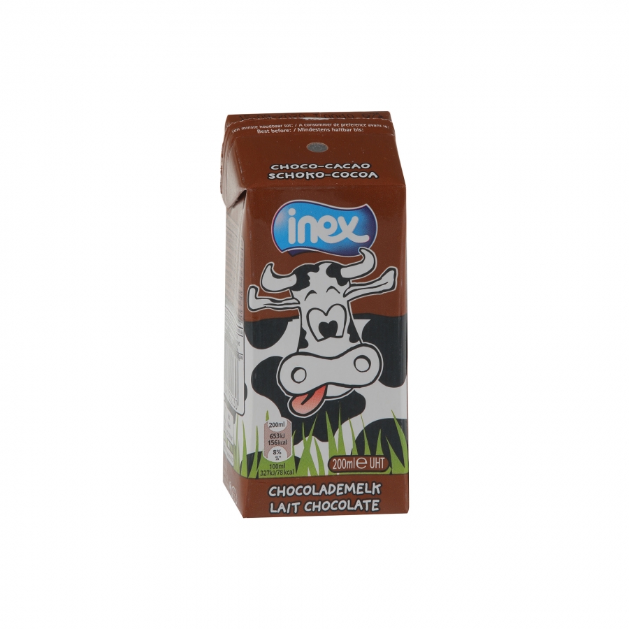 CHOCOLATE MILK UHT 1.5% 200ml WITH STRAW