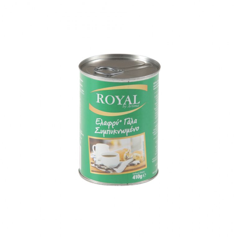 ROYAL ΕΒΑΠΟΡΕ ΓΑΛΑ ΕΛΑΦΡΥ ΣΥΜΠΥΚΝΩΜΕΝΟ 4% 410g
