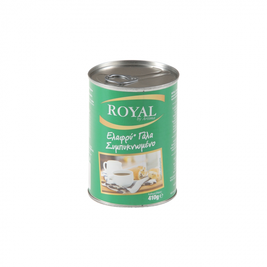 ROYAL ΕΒΑΠΟΡΕ ΓΑΛΑ ΕΛΑΦΡΥ ΣΥΜΠΥΚΝΩΜΕΝΟ 4% 410g