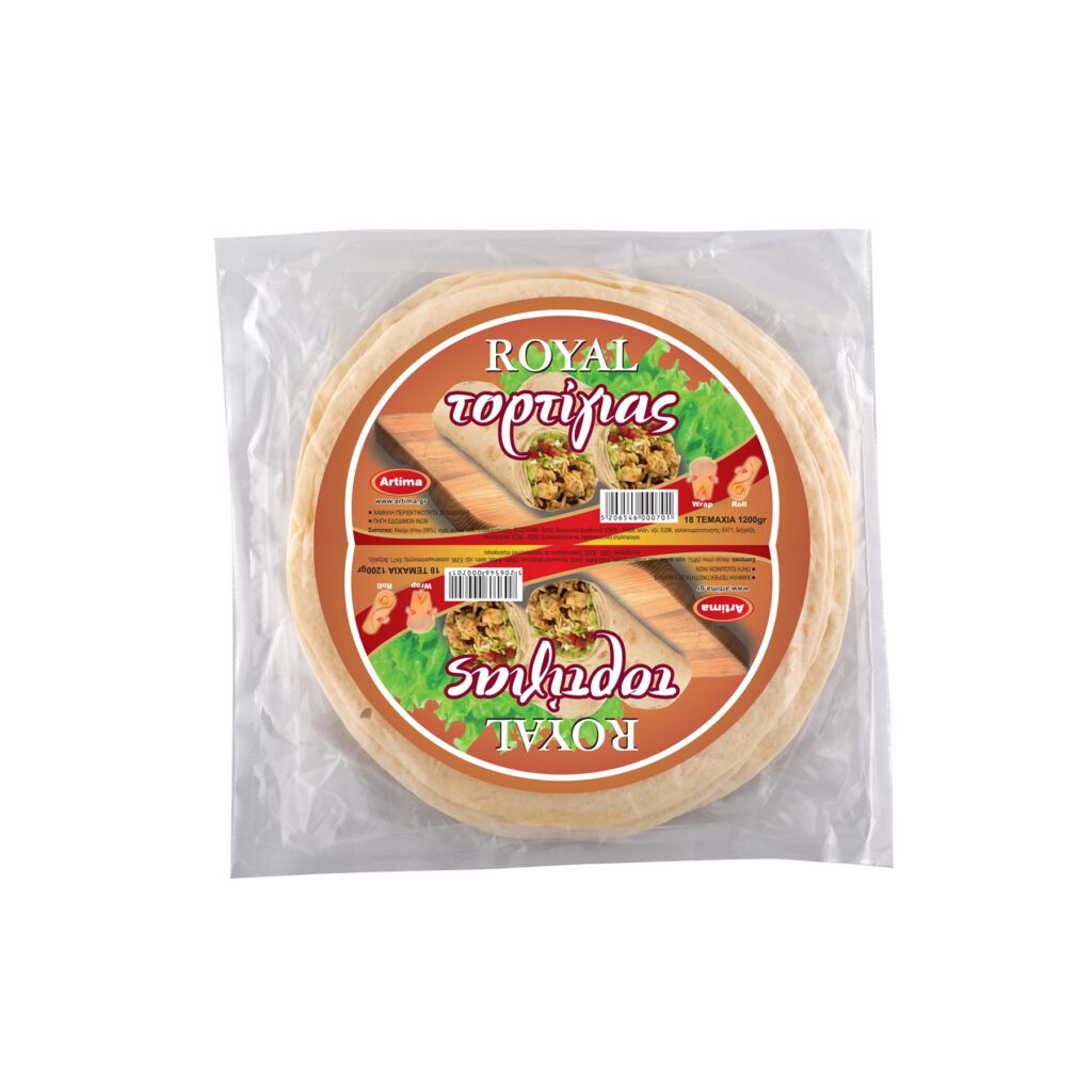 ROYAL ΤΟΡΤΙΓΙΑΣ WRAP Φ25cm (18 TMX) 1200g