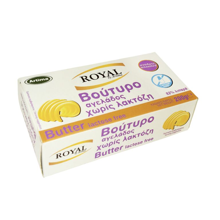 ROYAL ΑΝΑΛΑΤΟ ΒΟΥΤΥΡΟ ΧΩΡΙΣ ΛΑΚΤΟΖΗ 82% 200g