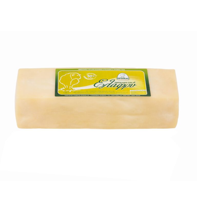 ΗΜΙΣΚΛΗΡΟ ΤΥΡΙ 25% ΠΡΟΙΚΑΣ ΕΛΑΦΡΥ 3kg Ε.Ζ.