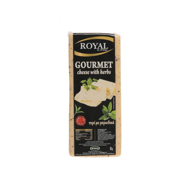 ROYAL GOURMET 50% ΗΜΙΣΚΛΗΡΟ ΤΥΡΙ ΜΕ ΜΥΡΩΔΙΚΑ